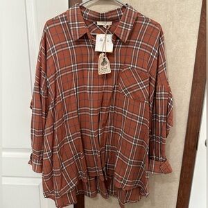Easel Oversized Flannel